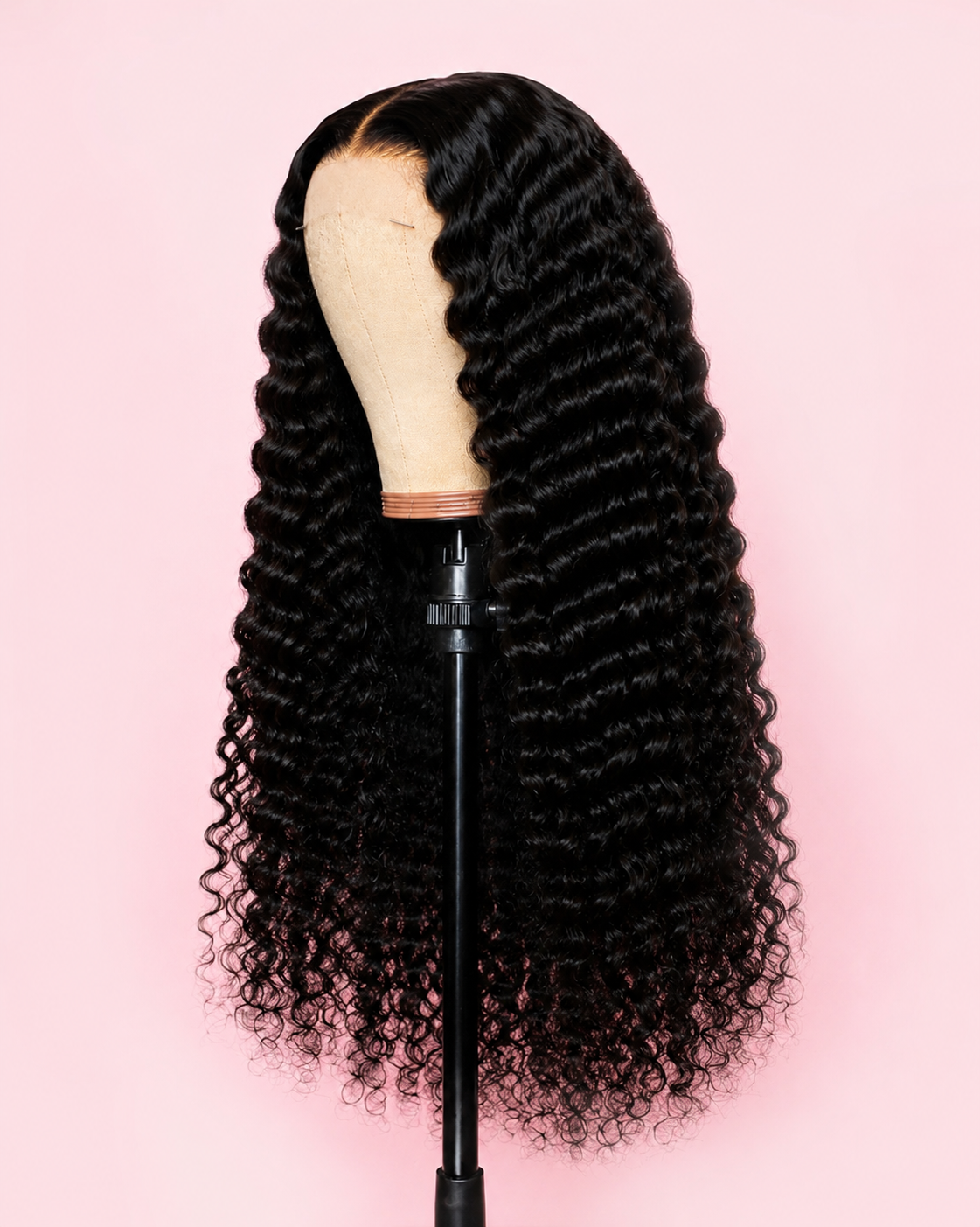 HD Deep Wave Lace Closure Wig Main image