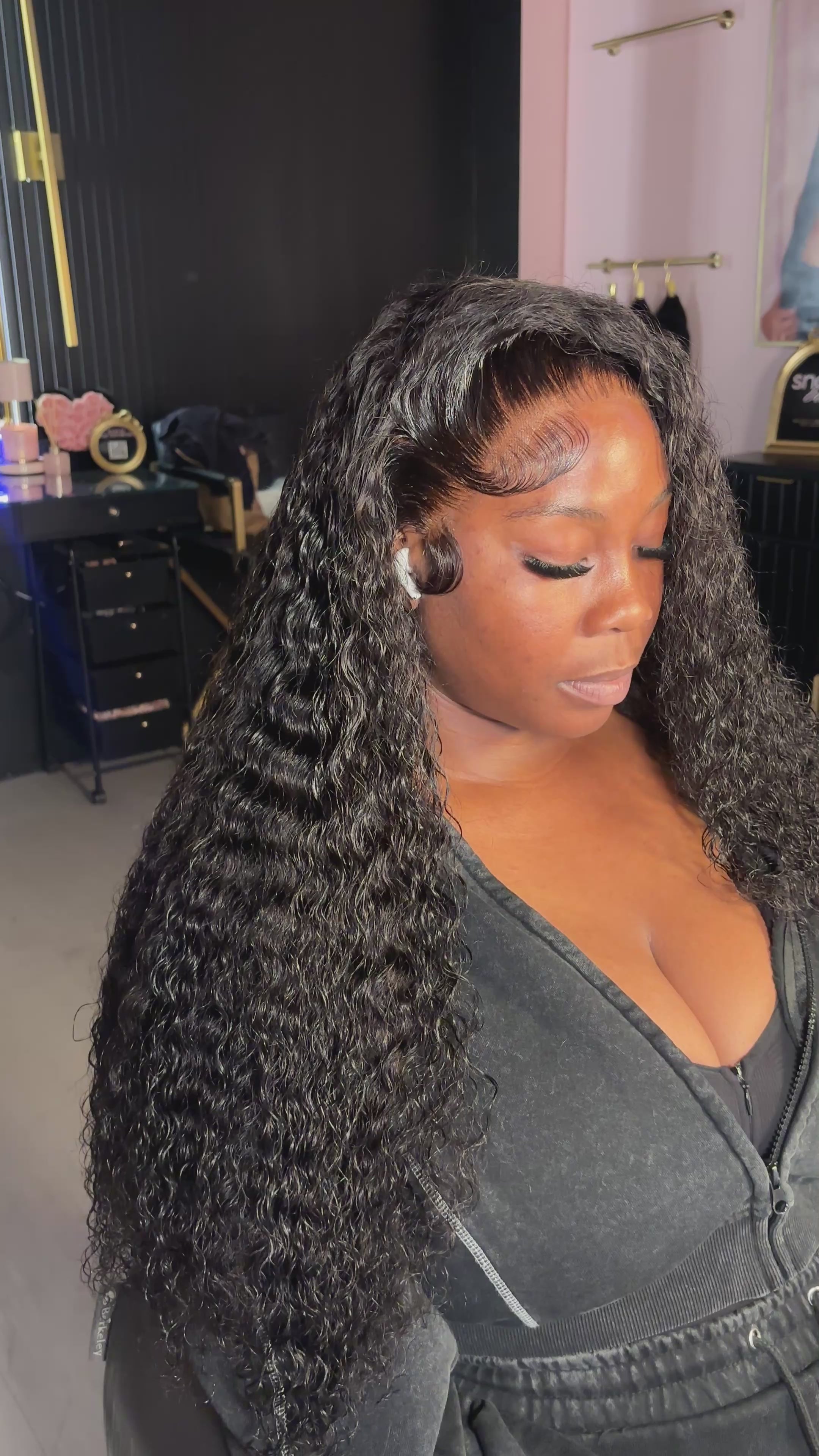 13x6 HD Deep Wave Lace Frontal Wig Main image